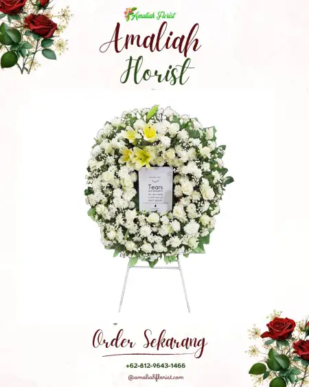 Krans Bunga Duka Sadapaingan